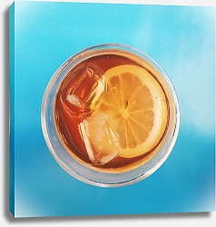 Постер Чай со льдом и лимоном