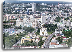 Постер Россия, Екатеринбург. Современный город