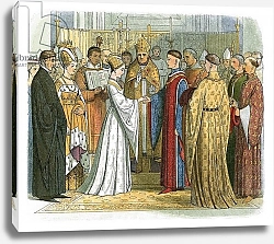 Постер Дойл Джеймс Marriage of king Henry V and Katherine of France