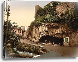 Постер Франция. Royat, пещера