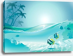 Постер Островные рыбки
