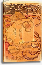 Постер Муха Альфонс Salon des Cent, 1897