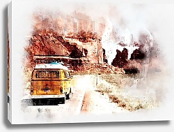 Постер Путешествие по каньону