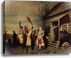 Постер Перов Василий Easter Procession, 1861