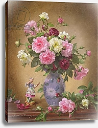 Постер Уильямс Альберт (совр) AB/292 Romantic Roses of Yesteryear