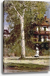 Постер Боголюбов Алексей Розовая вилла в Виши. Франция. 1870