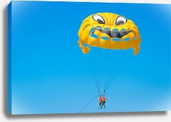 Постер Желтый парашют