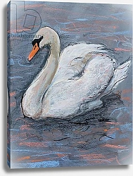 Постер Хужа Файзал (совр) Swan on Lake, 2014,