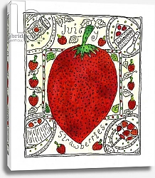 Постер Николс Жюли (совр) Strawberry, 1992