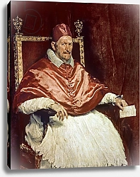 Постер Веласкес Диего (DiegoVelazquez) Portrait of Pope Innocent X, 1650