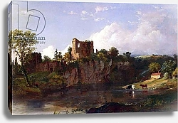 Постер Кропси Джаспер Chepstow Castle, on the Wye, 1854