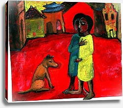 Постер Садбери Джиджи (совр) Brown Dog, 2004,
