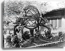 Постер Неизвестен Astronomical instruments at the Imperial Observatory, Peking, China, c.1900