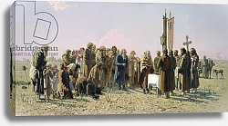 Постер Мясоедов Григорий Prayer During the Drought, 1880