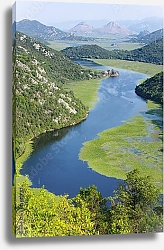 Постер Черногория. Скадарское озеро 3