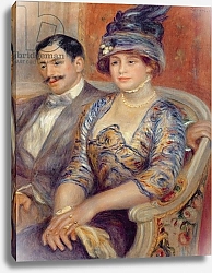 Постер Ренуар Пьер (Pierre-Auguste Renoir) Monsieur et Madame Bernheim de Villers, 1910