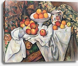Постер Сезанн Поль (Paul Cezanne) Apples and Oranges, 1895-1900