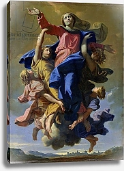 Постер Пуссен Никола (Nicolas Poussin) The Assumption of the Virgin, 1649-50