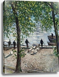 Постер Невинсон Кристофер Fishermen on the Seine, 1939