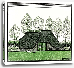 Постер Джули де Грааг (совр) Дом с соломенной крышей (1919)