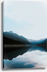 Постер Озеро в голубых горах