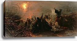 Постер Мясоедов Григорий Self-Immolation, 1884