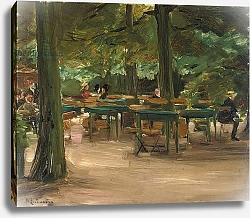 Постер Либерман Макс Beer Garden, 1905