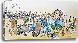 Постер Мендоза Филипп (дет) Gulliver's Travels, from 'Treasure', 1966 7