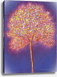Постер Дэвидсон Питер (совр) Gold Tree, 1997