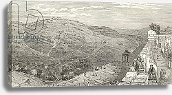 Постер Бартлетт Уильям (грав) The Mount of Olives, Jerusalem, from 'The Imperial Bible Dictionary', c.1880s