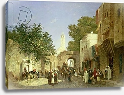 Постер Arab Street Scene, 1872