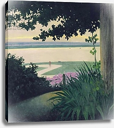 Постер Валлоттон Феликс Honfleur and the Baie de la Seine, 1910