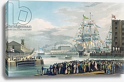 Постер Дункан Эдвард The Opening of St. Katharine Docks, Saturday the 25th October 1828