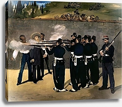 Постер Мане Эдуард (Edouard Manet) The Execution of the Emperor Maximilian, 1867-8