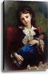 Постер Херберт Антуан Portrait of Catherine du Bouchage, 1879