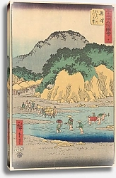 Постер Утагава Хирошиге (яп) Okitsu