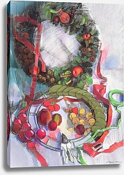 Постер Спенсер Клэр (совр) Making of Christmas Garlands