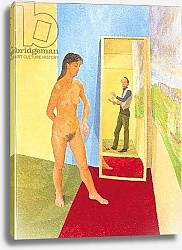 Постер Уилкинс Уильям (совр) Two Standing Figures, 1984