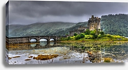 Постер Замок Эйлен-Донан в Шотландии