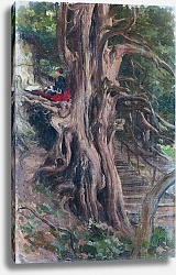 Постер Лейтон Фредерик Деревья в кливдене