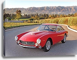 Постер Ferrari 250 GT Lusso '1962–64 дизайн Pininfarina