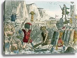 Постер Лич Джон Landing of Julius Caesar