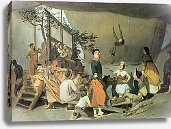 Постер Перов Василий Парижское гулянье. Эскиз. 1863-64