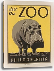 Постер Неизвестен Visit the zoo; Philadelphia