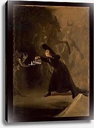 Постер Гойя Франсиско (Francisco de Goya) A Scene from 'El Hechizado por Fuerza' c.1798