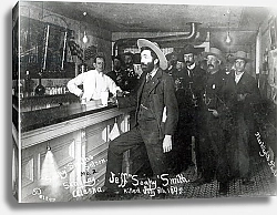 Постер Американский фотограф 'Soapy' Smith's Saloon Bar at Skagway, Alaska, 1898