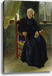 Постер Дженслер Якоб A Woman from Blankenese, 1837