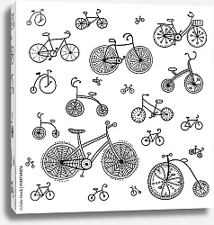 Постер Этнические велосипеды