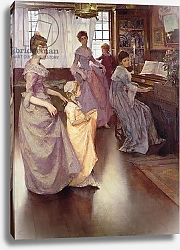 Постер Форбс Элизабет The Minuet, 1892