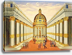 Постер Торелли Джакомо Act I, scenes VII and VIII: Baccus' Temple